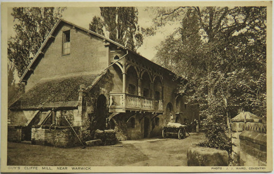 Vintage Postcard of Guy's Cliffe Mill, Near Warwick