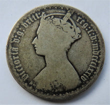 Load image into Gallery viewer, 1874 Queen Victoria Silver Gothic Florin Coin - Great Britain
