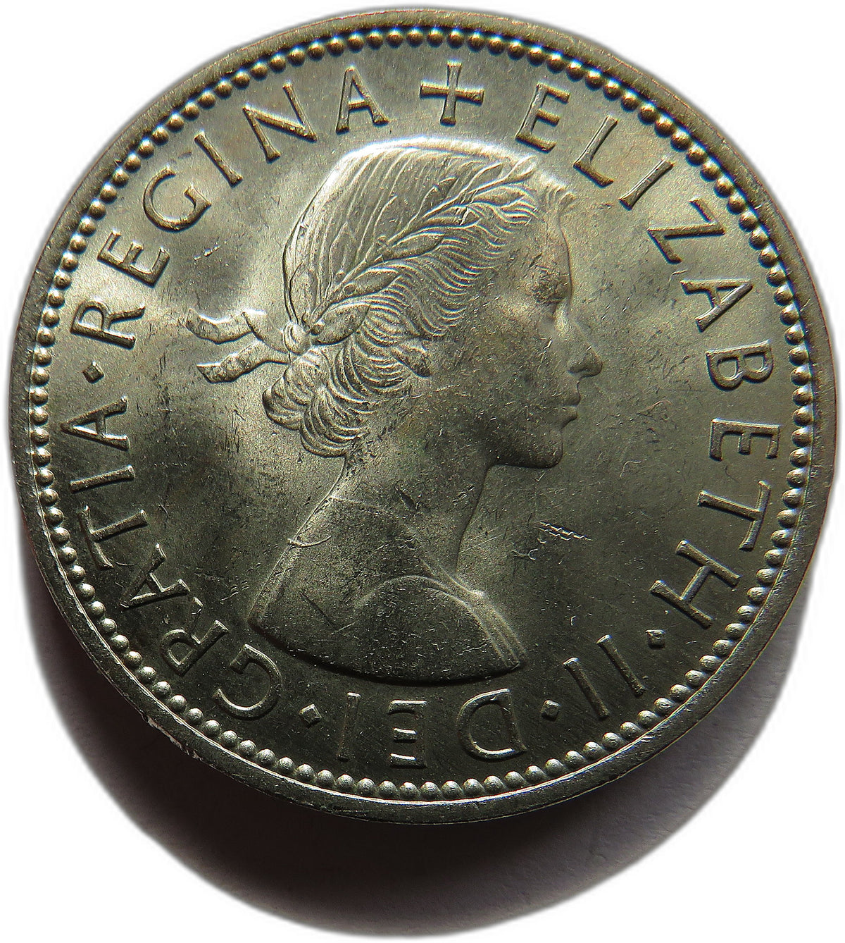 1962 Queen Elizabeth II Florin / Two Shillings Coin In High Grade - Great Britain