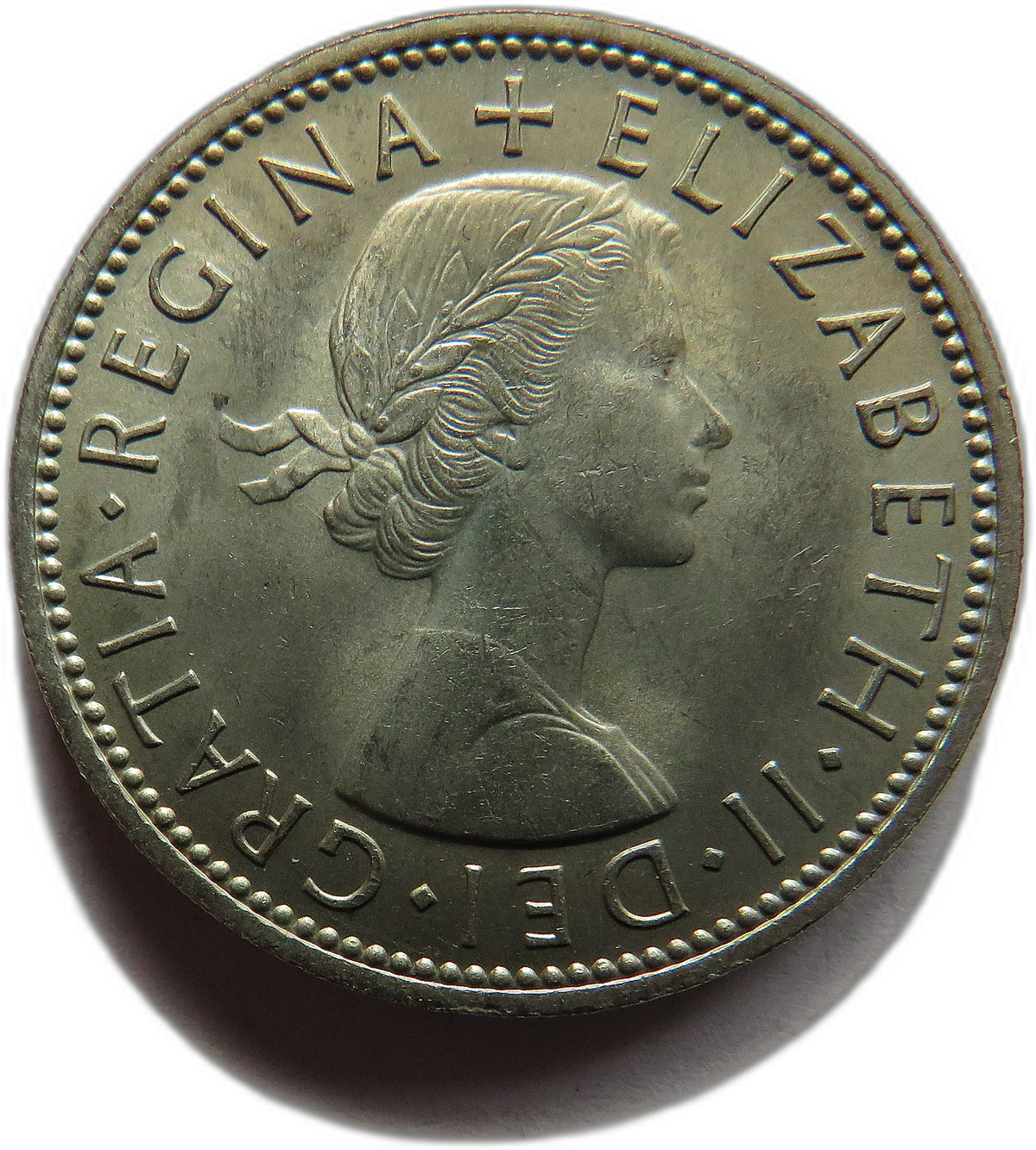 1963 Queen Elizabeth II Florin / Two Shillings Coin In High Grade - Great Britain