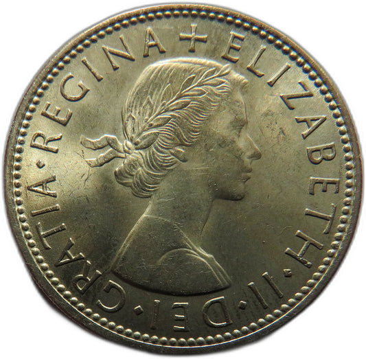 1964 Queen Elizabeth II Florin / Two Shillings Coin In High Grade - Great Britain