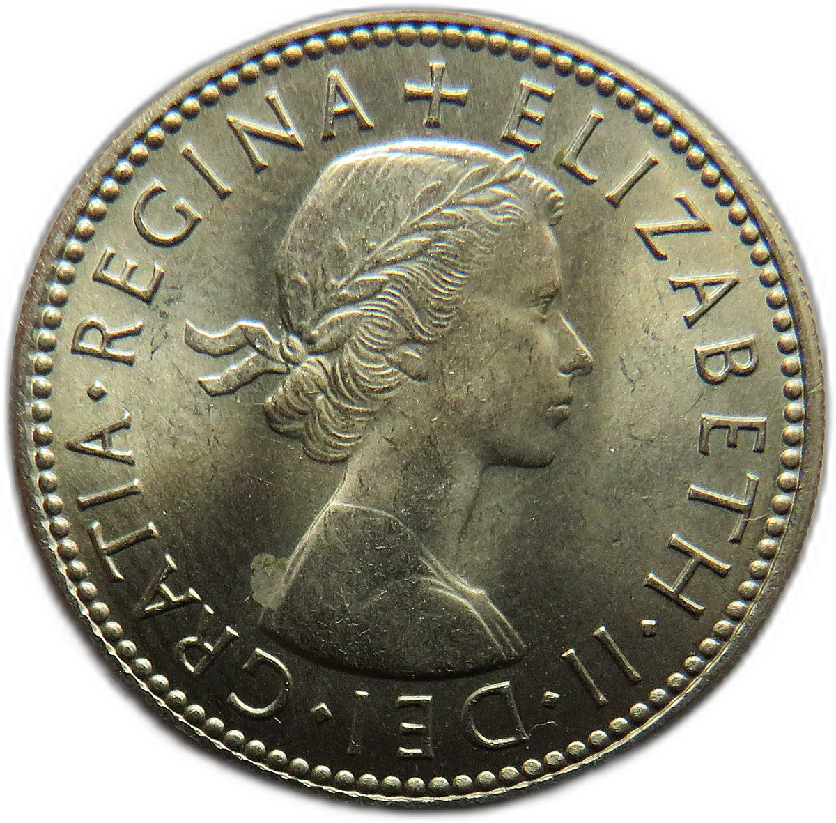 1964 Queen Elizabeth II (English) Shilling Coin In High Grade - Great Britain