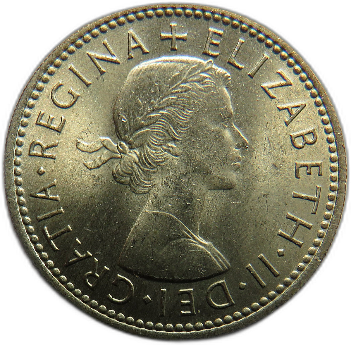 1963 Queen Elizabeth II (English) Shilling Coin In High Grade - Great Britain