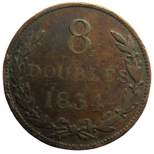 Load image into Gallery viewer, 1834 Guernsey 8 Doubles Coin
