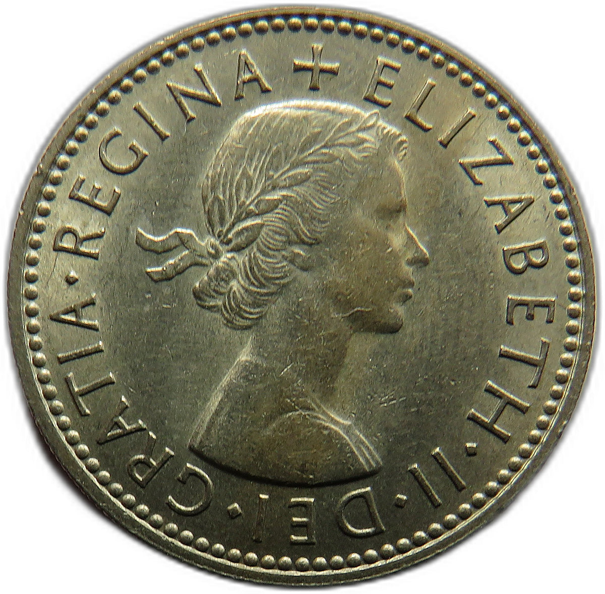 1958 Queen Elizabeth II (English) Shilling Coin In Higher Grade - Great Britain