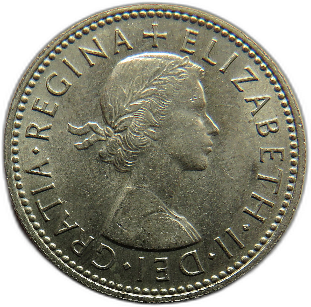 1957 Queen Elizabeth II (English) Shilling Coin In Higher Grade - Great Britain