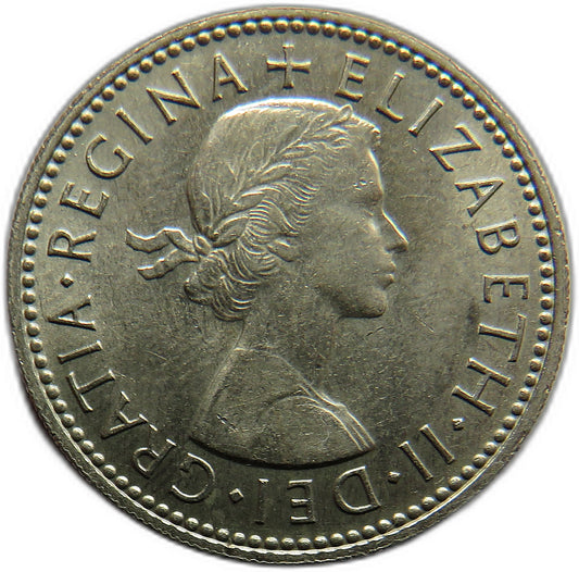 1957 Queen Elizabeth II (English) Shilling Coin In Higher Grade - Great Britain