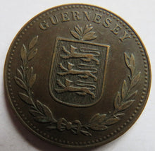 Load image into Gallery viewer, 1918 Guernsey 8 Doubles Coin
