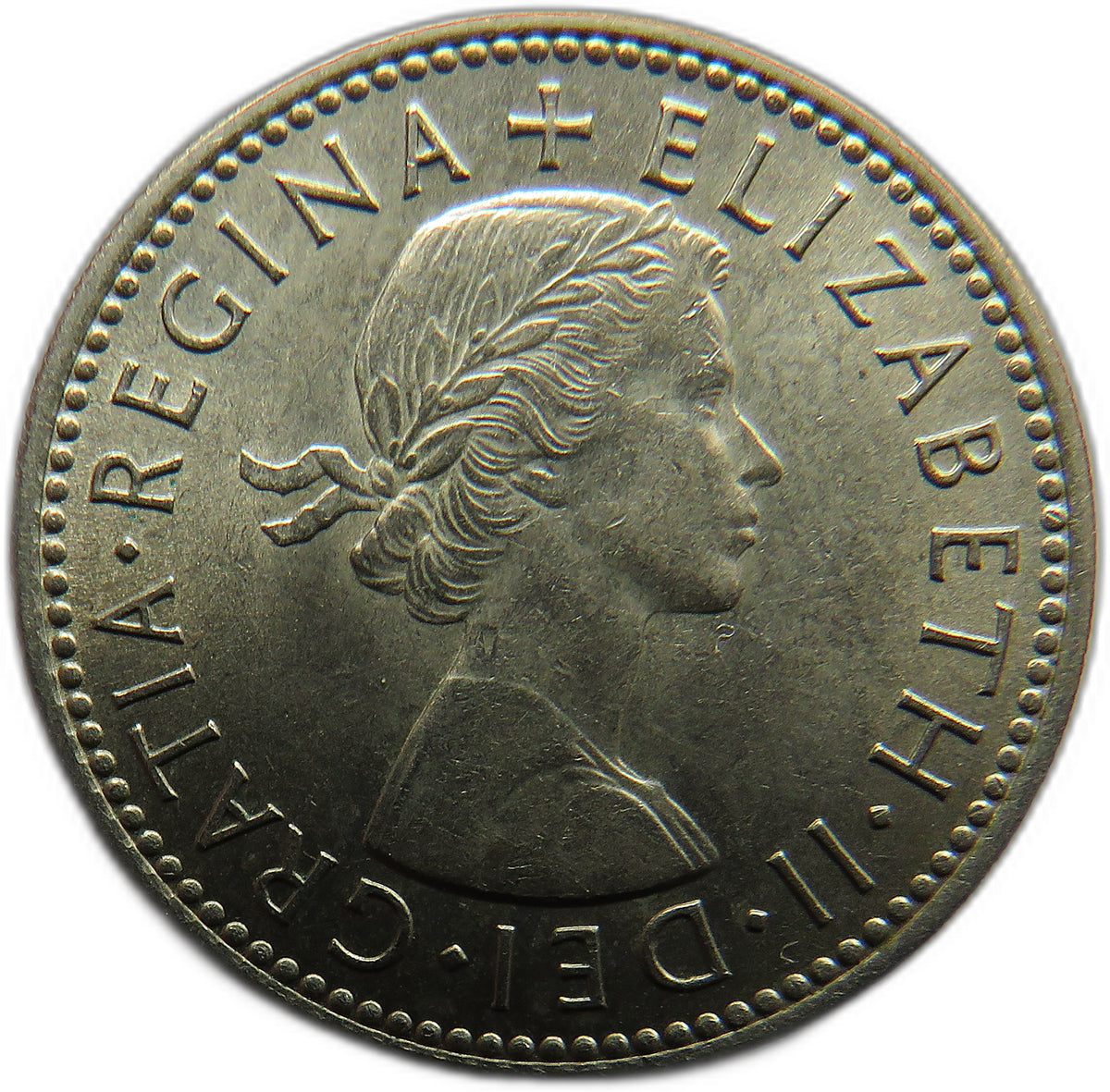 1955 Queen Elizabeth II (English) Shilling Coin In Higher Grade - Great Britain