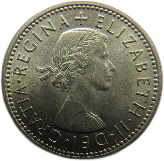 1955 Queen Elizabeth II (English) Shilling Coin In Higher Grade - Great Britain