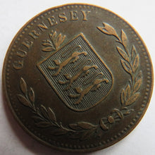 Load image into Gallery viewer, 1918 Guernsey 8 Doubles Coin
