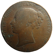 Load image into Gallery viewer, 1844 Queen Victoria Jersey 1/13th of a Shilling Coin
