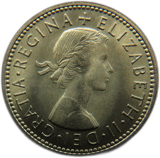 1954 Queen Elizabeth II (English) Shilling Coin In High Grade - Great Britain