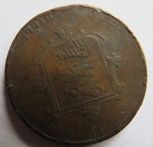 Load image into Gallery viewer, 1844 Queen Victoria Jersey 1/13th of a Shilling Coin
