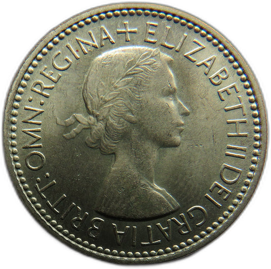 1953 Queen Elizabeth II (English) Shilling Coin In High Grade - Great Britain