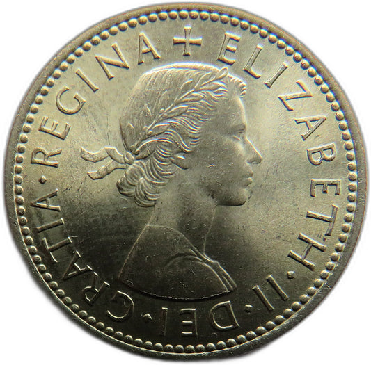 1954 Queen Elizabeth II (Scottish) Shilling Coin In High Grade - Great Britain
