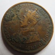 Load image into Gallery viewer, 1913 King George V States of Jersey 1/13th of a Shilling Coin
