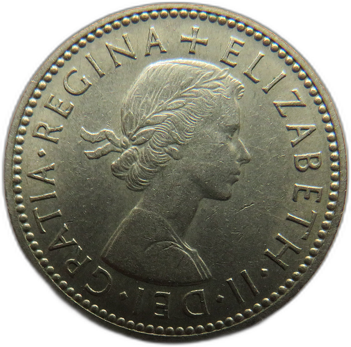 1960 Queen Elizabeth II (Scottish) Shilling Coin In Better Grade - Great Britain