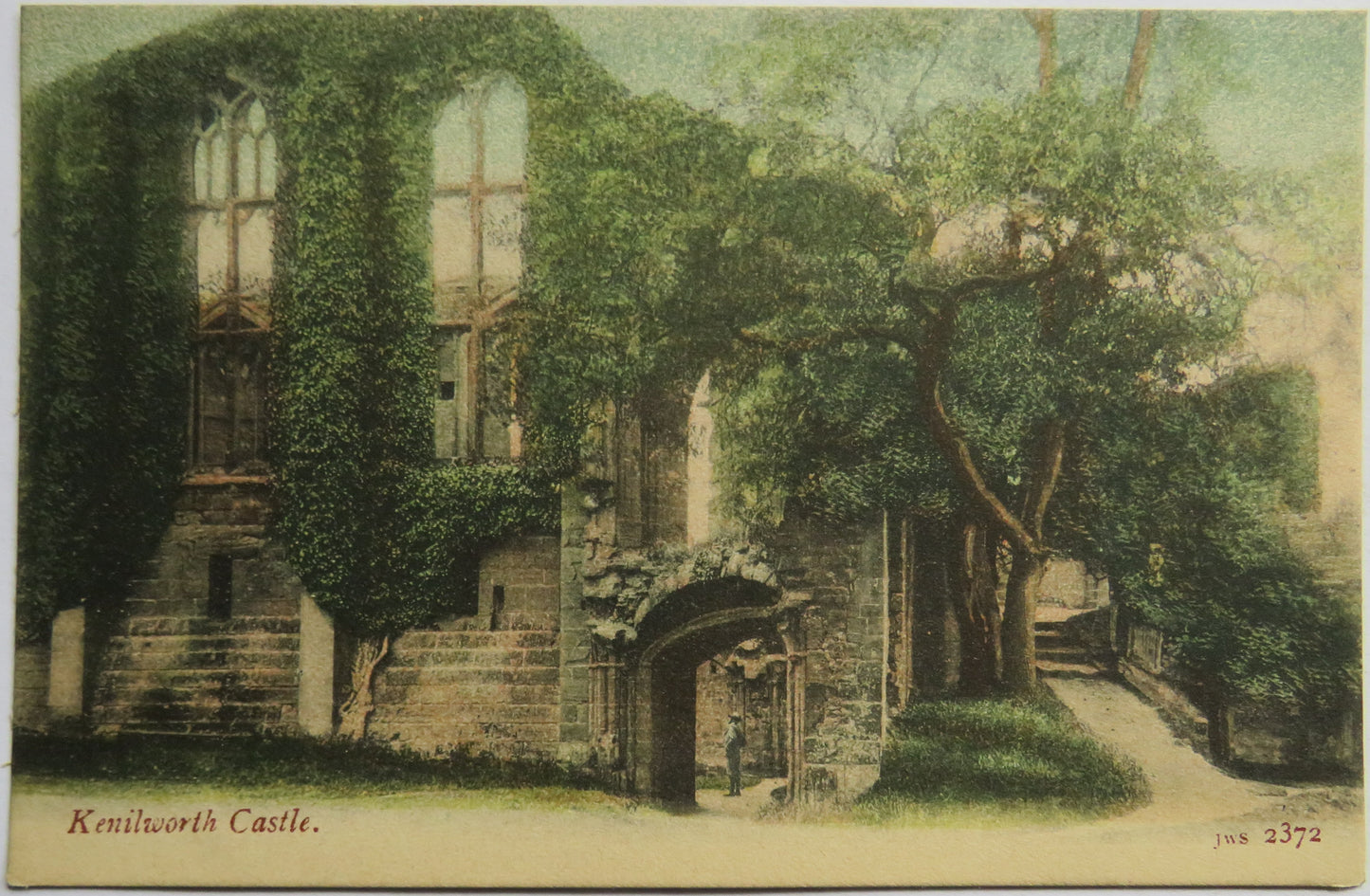 Vintage Postcard of Kenilworth Castle