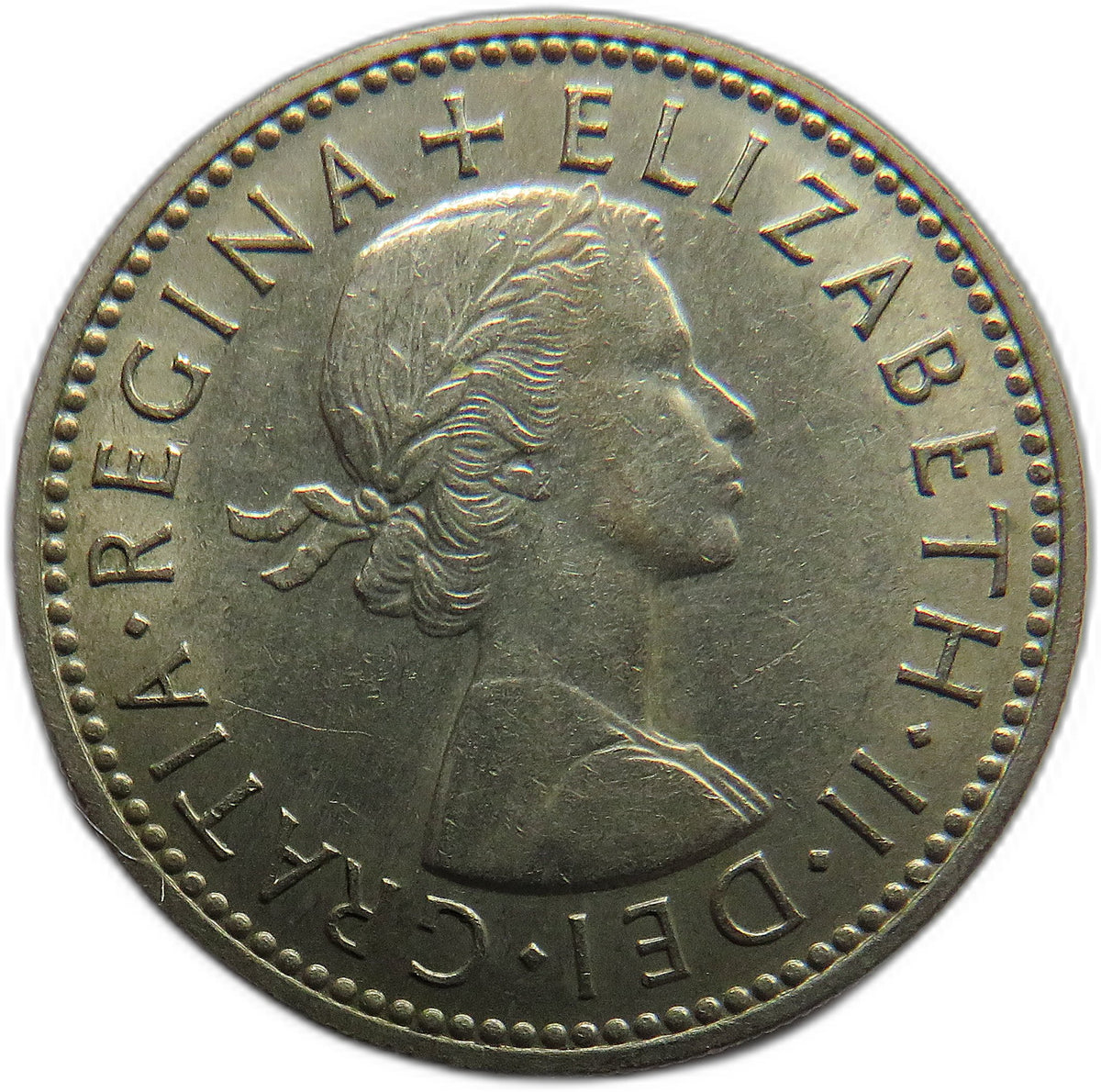 1961 Queen Elizabeth II (Scottish) Shilling Coin In Better Grade - Great Britain