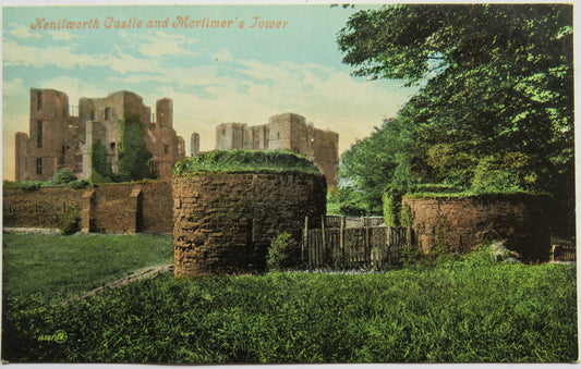 Vintage Postcard of Kenilworth Castle and Mortimer's Tower