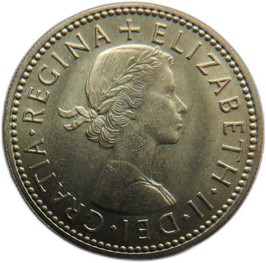 1962 Queen Elizabeth II (Scottish) Shilling Coin In High Grade - Great Britain