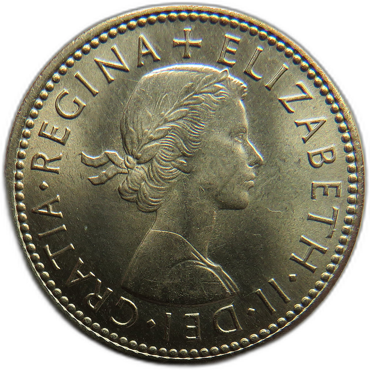 1964 Queen Elizabeth II (Scottish) Shilling Coin In High Grade - Great Britain