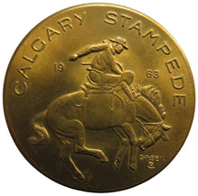 Load image into Gallery viewer, 1963 Calgary Stampede Souvenir Dollar Token
