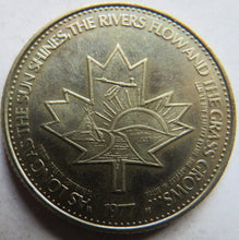 Load image into Gallery viewer, 1977 Calgary Stampede $1 One Dollar Token
