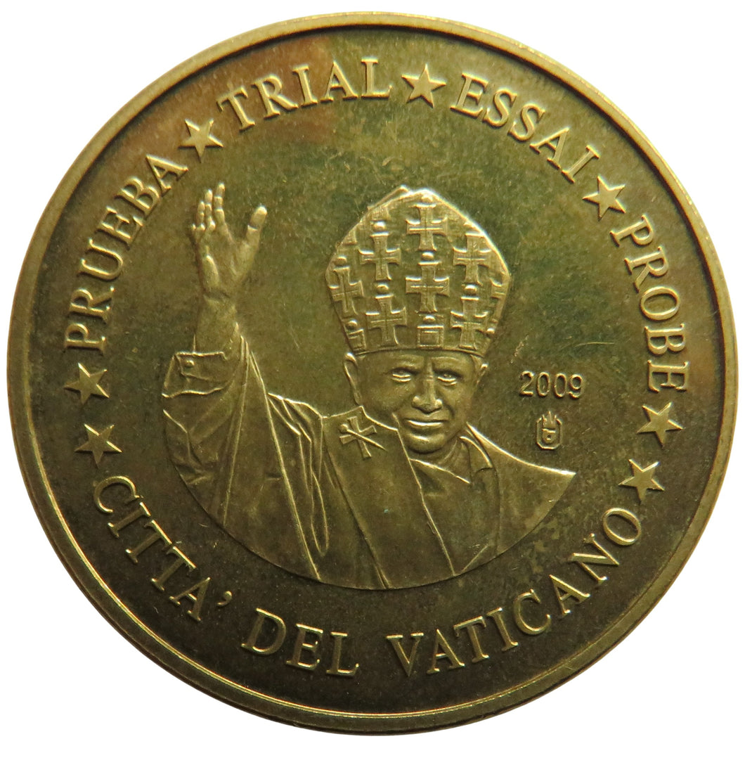 2009 Vatican 20 Cent Essai / Trial / Specimen Coin