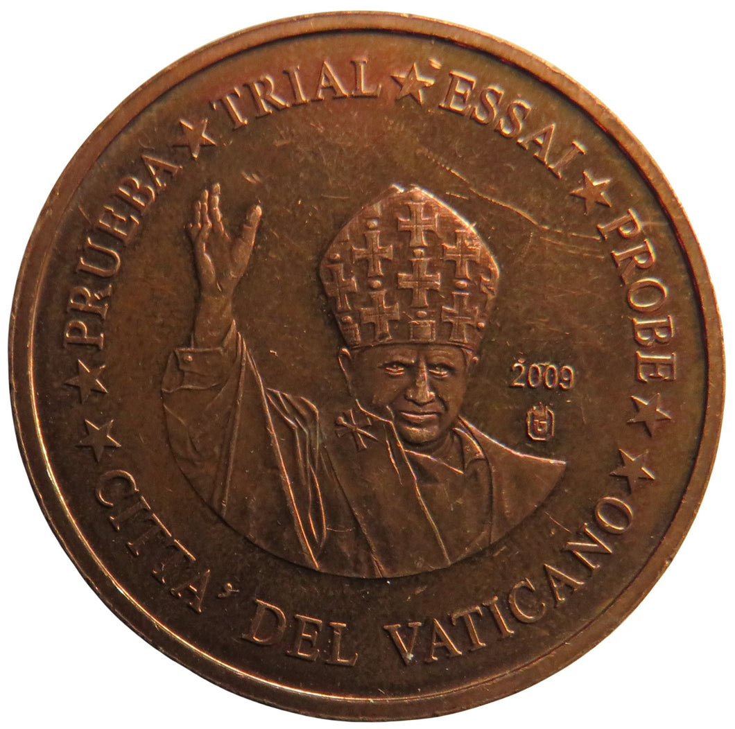 2009 Vatican 5 Cent Essai / Trial / Specimen Coin