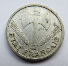 Load image into Gallery viewer, 1944 France 1 One Franc Coin
