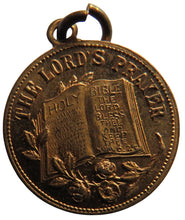 Load image into Gallery viewer, Small Religious Medal With The Lord&#39;s Prayer 42 Ann Street Belfast
