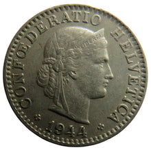 Load image into Gallery viewer, 1944 Switzerland 20 Rappen Coin
