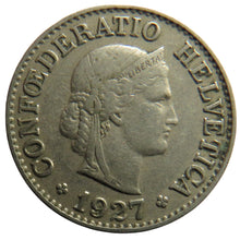 Load image into Gallery viewer, 1927 Switzerland 10 Rappen Coin
