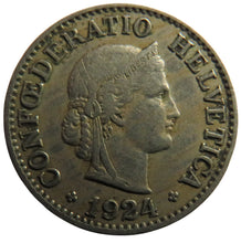 Load image into Gallery viewer, 1924 Switzerland 10 Rappen Coin
