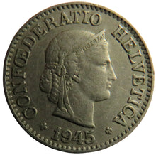 Load image into Gallery viewer, 1945 Switzerland 10 Rappen Coin
