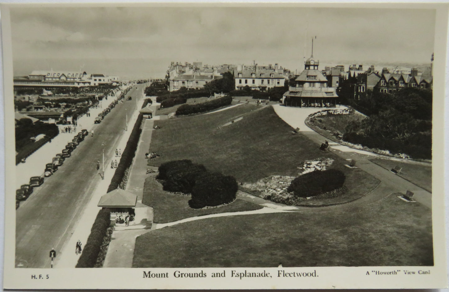 Vintage Postcard of Mount Grounds and Esplanade, Fleetwood