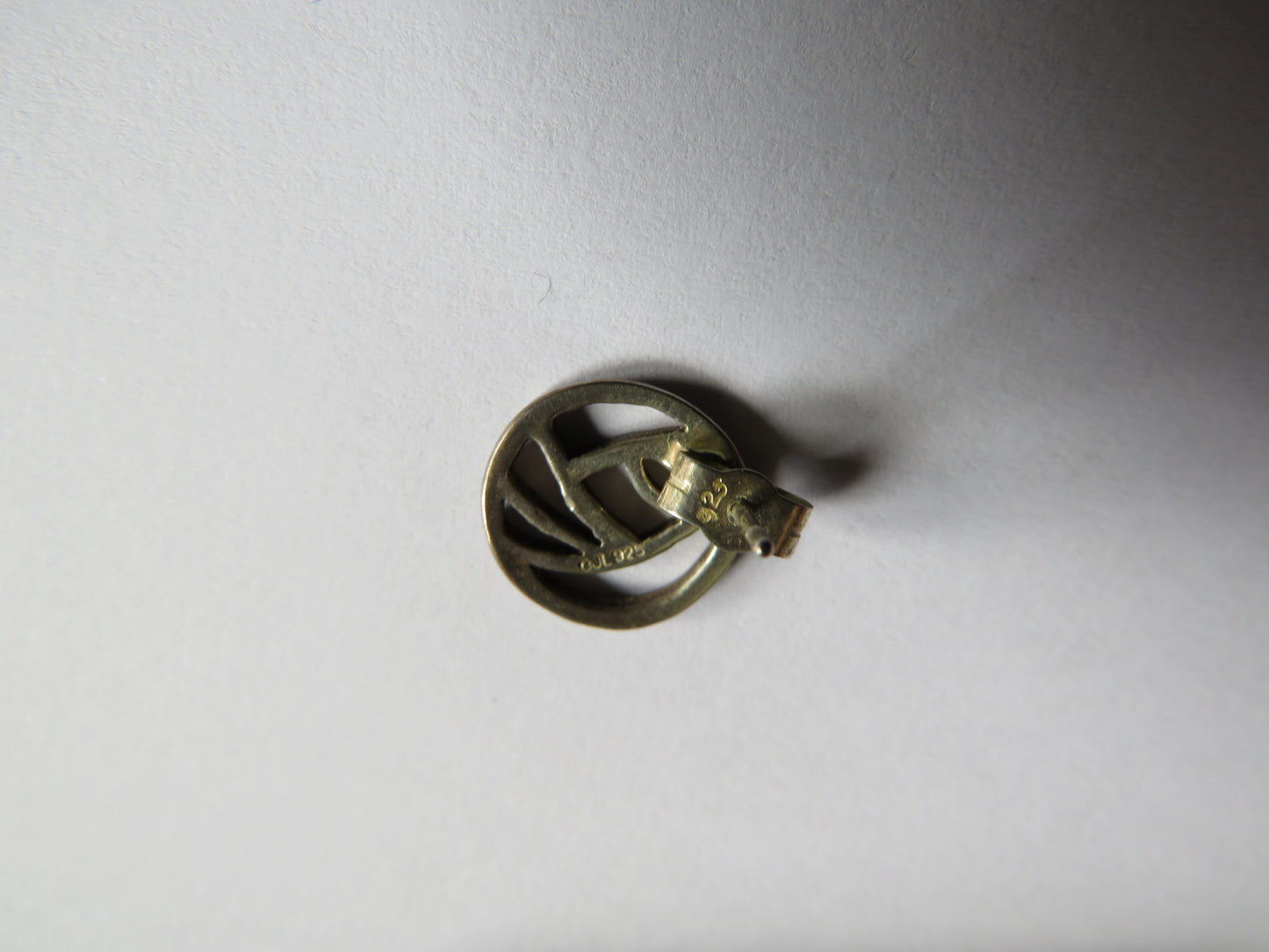 Ladies Sterling Silver Earrings In The Style of Charles Rennie Mackintosh