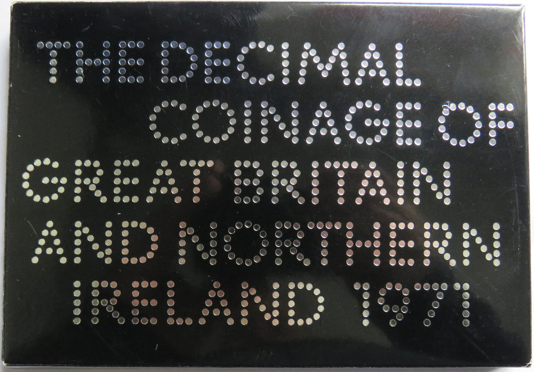 1971 The Decimal Coinage of Great Britain and Norther Ireland Set