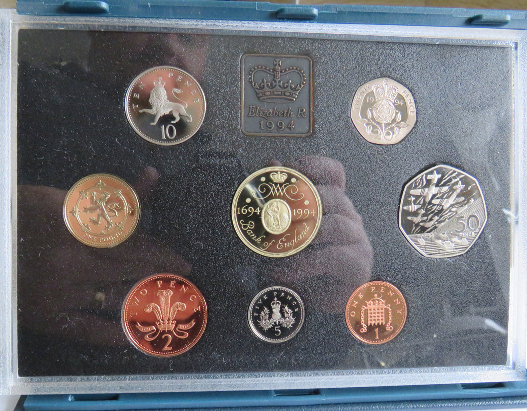 1994 United Kingdom Proof Coin Collection Royal Mint