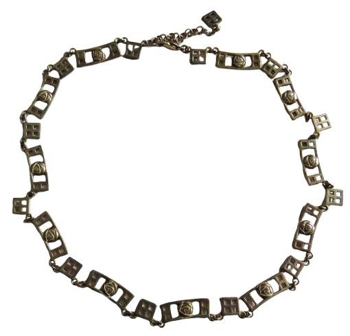 Sterling Silver Ladies Necklace In The Style of Charles Rennie Mackintosh