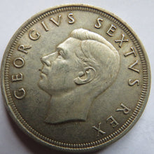 Load image into Gallery viewer, 1948 King George VI South Africa Silver 5 Shillings Coin
