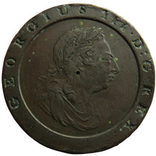 Load image into Gallery viewer, 1797 King George III Cartwheel Twopence Coin - Great Britain
