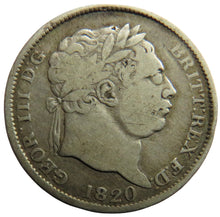 Load image into Gallery viewer, 1820 King George III Silver Shilling Coin - Great Britain
