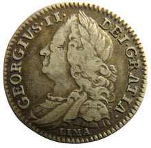 Load image into Gallery viewer, 1746 Lima King George II Silver Sixpence Coin - Great Britain
