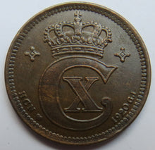 Load image into Gallery viewer, 1920 Denmark 5 Ore Coin
