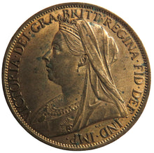 Load image into Gallery viewer, 1901 Queen Victoria One Penny Coin In High Grade - Great Britain
