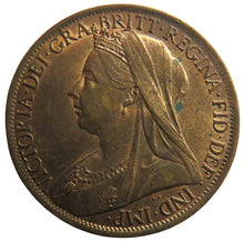 Load image into Gallery viewer, 1901 Queen Victoria One Penny Coin In High Grade - Great Britain
