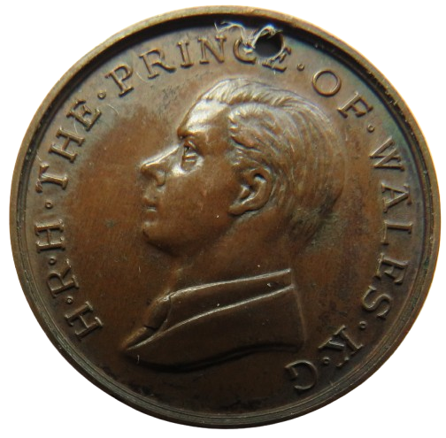 1927 Edward Prince of Wales Royal Visit to Keswick Medalet